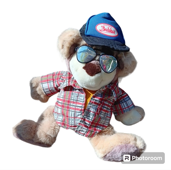 Real Talkin' Bubba Smart Aleck Wisecraking Talking Plush Bear 2003 Mattel RARE - Picture 1 of 4